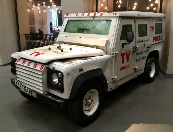 Armoured Press Land Rover