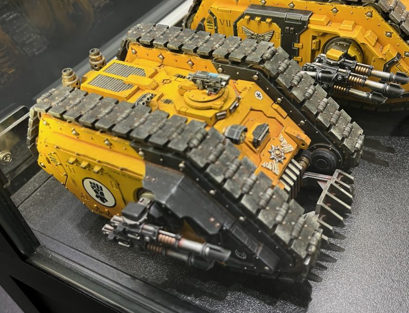Imperial Fists Land Raider Proteus