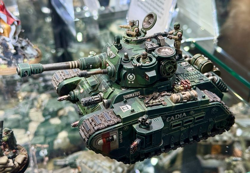 Rogal Dorn Battle Tank at Warhammer World - Felix's Gaming Pages